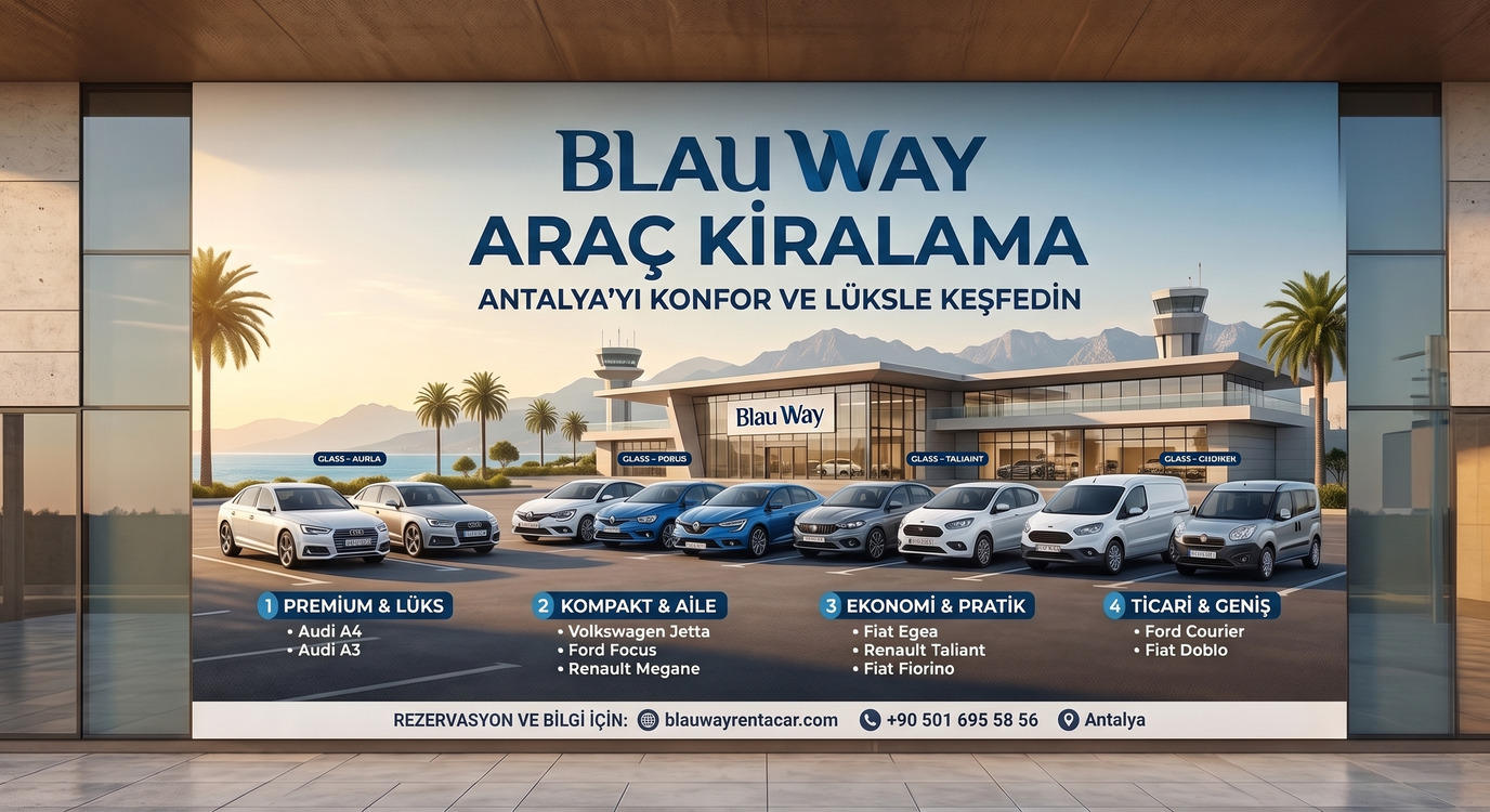 Antalya’da Araç Kiralamanın 10 Avantajı